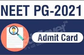 This admission seeker may submit neet form only online mode. Neet Pg 2021 Admit Card On 12 Apirl