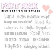 Niche Meme Font Name Aesthetic Fonts Font Names Font Packs Now available in ttf, otf & zip format.