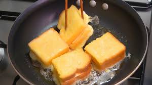 French Toast With Cheese Korean Style Youtube