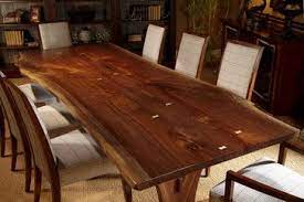 Harden Live Edge Solid Wood Table Craftsman Dining Tables Dunk Bright Furniture Wood Base Dining Table Craftsman Dining Tables Wood Dining Table