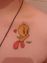 Tweety is a cute yellow adorable little bird that has been loved mostly by the girls. Tweetybird In Tattoos Search In 1 3m Tattoos Now Tattoodo