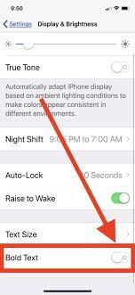 Do you want to make the fonts and text on your iphone or ipad a bit easier to read? How To Enable Bold Text On Iphone Or Ipad Osxdaily