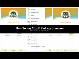 How To Pay Mbpp Parking Summon Youtube