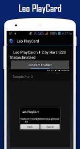 The leo playcard apk app has the ability on hacking all of the latest android operating system games. Leo Playcard For Android Apk Download
