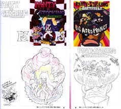 Panty Stocking With Garterbelt Season 1 Episode 1 Ground Works Of Panty Stocking With Garterbelt Animation Art Book Anime Books