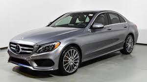 Every used car for sale comes with a free carfax report. Certified Pre Owned 2015 Mercedes Benz C 300 4matic Sedan Palladium Silver Metallic U15046