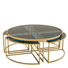 4.5 out of 5 stars. Eichholtz Padova 5 Piece Coffee Table Set Color Gold Gold Coffee Table Nesting Coffee Tables Brass Coffee Table