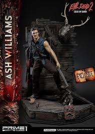 Museum Masterline Evil Dead 2 Dead By Dawn Film Ash Williams Ex Version By Prime 1 Studio Ash Williams Evil Dead