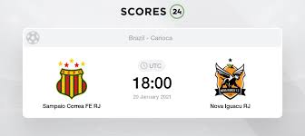 Explore sampaio corrêa's 4,248 photos on flickr! Sampaio Correa Vs Nova Iguacu 20 01 2021 Stream Results