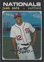 Maybe you would like to learn more about one of these? All About Sports Cards First Error Card In 2020 Topps Heritage Baseball Gets Pulled And It S Juan Soto