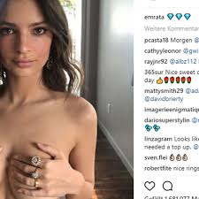 Emily ratajkowski plastic surgery fact or rumor the breast implants speculation is hot in the forums, but some people noticed the possibility of another cosmetic surgery. Emily Ratajkowski Zeigt Ihre Ringe Sonst Nichts Stern De
