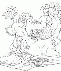 Set off fireworks to wish amer. Alice In Wonderland Coloring Pages Coloring Library