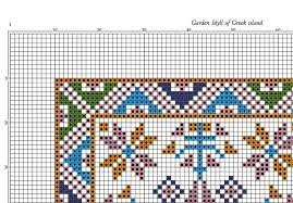 This little earth cross stitch pattern is great for beginners and would be cute in an earth or solar system themed room. Tablecloth Cross Stitch Patterns Garden Idyll Of Greek Island Cross Stitch Chart Greek Cross Stitch Patterns Pdf Instant Download Cross Stitch Patterns Stitch Patterns Cross Stitch