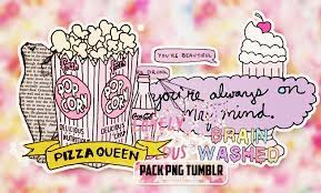 Pack Png Tumblr By Luunatico On Deviantart Cute Doodles Tumblr Black And Gold Aesthetic