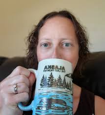 Loving my cup my coworker brought me