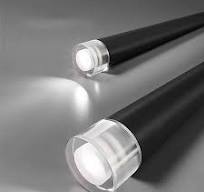 Lámpara colgante de techo dúplex con luz de escalera, tubo cónico simple y  creativo, lámpara grande para sala de estar (tamaño: 12 cabezas, color: ...