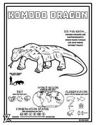 Conservation Homeschool Kidsinfuse Discounted Indonesia Geography Designed Wildlife Activity Learning Biology Komodo Dragon Komodo Animal Learning