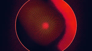 1920x1080 abstract dark red ball 1080p
