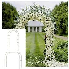 We did not find results for: Amazon Com Adorox 7 5ft 1 Set White Metal Arch Wedding Garden Climbing Plants Bridal Party Decoration Arbor Patio Lawn Garden