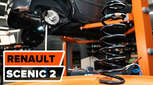 Comment Remplacer Un Ressort D Amortisseur Arriere Sur Une Renault Scenic 2 Tutoriel Autodoc Youtube