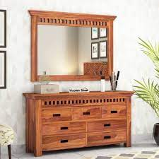 Get free 1 or 2 day delivery with amazon prime, emi offers, cash on delivery on eligible purchases. Dressing Tables Upto 55 Off Buy Wooden Dressing Table Online In India Low Price