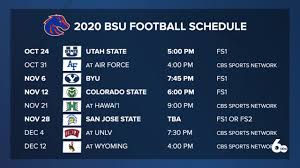 Get the latest and greatest boise state broncos news, information, predictions and more from athlon sports' team page. Here S When Where To Watch Boise State Football Games This Season 3 Games On Weeknights