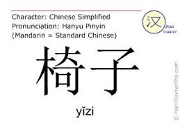 English Translation Of 椅子 Yizi Yĭzi Chair In Chinese English Translation Chinese English Chinese History