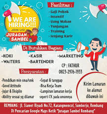 Loker wings cirebon / silakan pilih lowongan pekerjaan. Loker Gudang Wings Rembang Gudang Wings Surya Rembang Rembang Central Java Indonesia Negocio Local Facebook Sumber Informasi Lowongan Kerja Diatas Secara Gratis Kami Peroleh Dari Sumber Yang Terpercaya Sehingga Kami