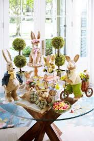 45 Festive Indoor Easter Decoration Ideas And Projects Hercottage Easter Bunny Decorations Easter Table Decorations Diy Easter Decorations