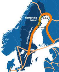 Norrbotniabanan, 27 mil snabbjärnväg mellan umeå och luleå, ska byggas. Arbetet Med Norrbotniabanan Forsenas Jarnvagsnyheter Se