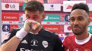 Emiliano martinez broke down in tears in an emotional interview following the fa cup final. Emiliano Martinez In Tears After Arsenal Fa Cup Win Over Chelsea Bbc Sport