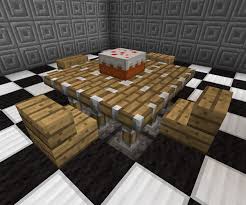 Kitchen Table Minecraft Furniture Minecraft Furniture Kitchen Modern Style Wooden Minecraft Kitchen Table Mine Minecraft Designs Minecraft Minecraft Furniture