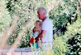 Richard gere & wife finally confirm pregnancy. Richard Gere 69 Cradles Baby Son Alexander As He Enjoys Workout With Eldest Child Homer Daily Mail Online