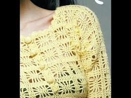 Ver más ideas sobre punto crochet calados, crochet calado, croché. Sueter Calado Arana Con Resorte Ancho A Crochet