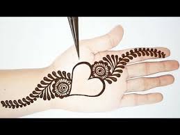 Choosing the cute mehndi designs for kids will provide a beautiful appearance to their fingers and hand. Nice Love Heart Mehndi Design Wonderful Simple Mehndi By Shab S Creation Styli In 2021 Simple Arabic Mehndi Designs Simple Mehndi Designs Mehndi Designs For Hands