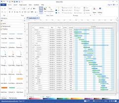 gantt chart software manage your projects easily visio like