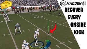 Want to unfairly work around all the game's challenges to run up the score? Madden 21 Cheesy Onside Kick Glitch Recover Every Onside Kick Youtube
