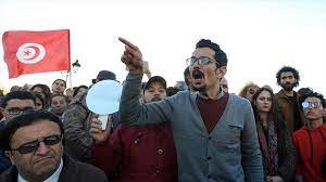 In tunisian dinar on interbank exchange market (transactions in account and in cash) on 16 july 2021. Tunisians Protest Against 30th Arab Summit
