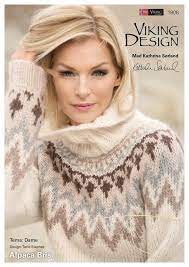 Vi har fotografert kathrine sørland, som er ambassadør for viking garn. 1806 Katalog Kathrine Sorland Viking Garn Alpaca Bris Idestova As