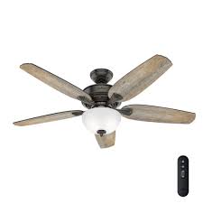 Check spelling or type a new query. Hunter Channing 54 In Led Indoor Easy Install Noble Bronze Ceiling Fan With Hunterexpress Feature Set And Remote 53366 The Home Depot