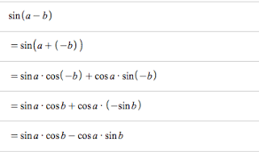 Sin² + cos² = 1 this means: How To Derive The Sine And Cosine Angle Difference Identities Graphically Mathematics Stack Exchange