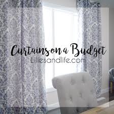 5 out of 5 stars. Curtains On A Budget Lilies And Life Interior Decorating Blog Home Decor Diy