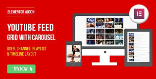 Download Elementor Page Builder Youtube Feed User Channel And Playlist Free Wordpress Plugin Https Downloadwpfr Playlist Youtube Playlist Youtube Ads