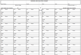 School Bus Seating Charts Www Bedowntowndaytona Com