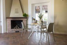 The Metropolis Table And The Ginevra Chairs Of Scab Design For Banfi Piemonte