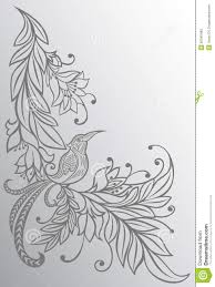 Illustration about sweet pea flowers on white background. Bird On A Branch Natural Background Pencil Drawing Sketch Stock Vector Illustration Of Garden Nature 50345462