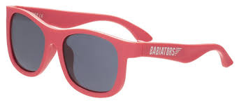 Babiators Navigator Sunglasses Rockin Red Classic 3 5yrs