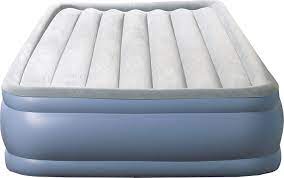 Before you think about, throwing away your air mattress, first try these methods. Amazon Com Beautyrest Hi Loft Inflatable Mattress Raised Profile Air Bed With External Pump Full Home Kitchen