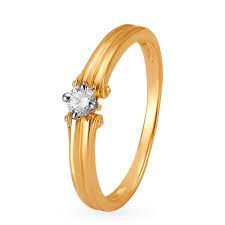 Simple 18k gold plated rings for teen girls white studded eternity wedding ring 925 sterling silver plated engagement stackable rings. Buy Engagement Rings Online Shop Diamond Engagement Rings For Men And Women At Tanishq