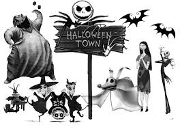Discover thanksgiving coloring pages that include fun images of turkeys, pilgrims, and food that your kids will love to color. Nightmare Before Christmas By Chlorene On Deviantart